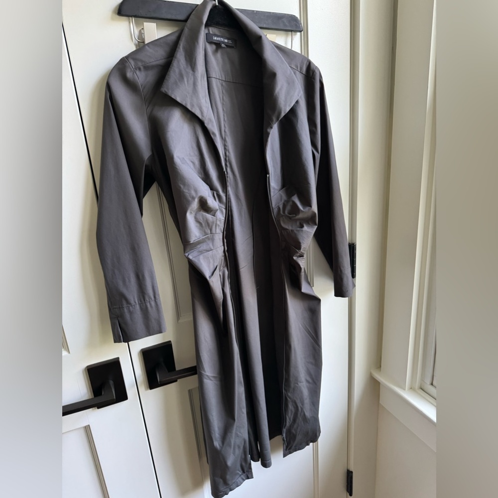 Lafayette 148 Zip Dress - Picture 6 of 7